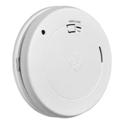 First Alert SM210L Smoke Detector with 10-Year Sealed Lithium Battery, Safety Path Light, Slim Profile, White