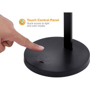 Bostitch Dimmable LED Desk Lamp with Adjustable Color Temperature, Touch Sensor Control, Black, Metal Housing, VLED1826BLK-BOS