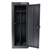 Mossy Oak 18-Gun Collapsible Rifle Security Cabinet with Reinforced Key Lock, Gray, A00055353