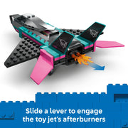 LEGO City Jet vs Car Building Toy, 259 Pieces, Multicolor, Ages 6+, 6585630