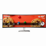Philips 49B2U5900C 49 in. Curved Dual Quad HD LED Monitor, 32:9 Aspect Ratio, 5120 x 1440 Resolution, 75 Hz Refresh Rate, DisplayHDR 400, USB-C, DisplayPort, HDMI, Integrated Speakers