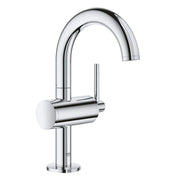 Grohe Atrio Single-Handle Bathroom Faucet, M-Size, StarLight Chrome, Single Hole Installation, 23831003