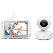 Motorola VM36XL Baby Monitor Portable Video Baby Monitor with Camera 1000ft Range 2.4 GHz Lullabies, Night Vision