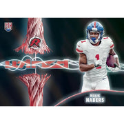Topps 2024 Resurgence Football Mega Box, 48 Trading Cards, 6 Packs of 8 Cards, Standard Edition