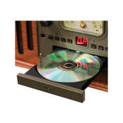 Crosley CR704B-PA Musician 3-Speed Turntable with Radio, CD/Cassette Player, Aux-in and Bluetooth