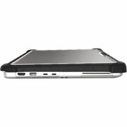 Gumdrop SlimTech Laptop Folio Case for Dell Pro 14 Plus Clamshell, Lightweight Protection, Rubberized Tread, Transparent Panels, Textured Grip, 06D014