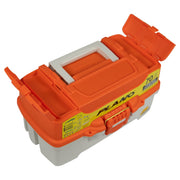 Plano Lets Fish 2 Tray Fishing Tackle Box with 70-Piece Kit, Molded Plastic, Brass Latch, Freshwater