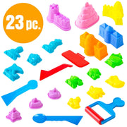 USA Toyz Marine Life Sand Castle Mold Toy Set, 23-Piece Multi-Color Sensory Play for Kids MiniMold_2