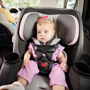 Safety 1st TriFit All-in-One Convertible Car Seat, Slim Profile, One-Hand Adjustable Headrest and Harness, Machine-Washable Seat Pad, Borderline Color