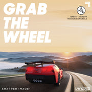 Sharper 1012518 Image RC Chevrolet Corvette ZR1 Remote Control Sports Car, 1:16 Scale, Gravity Sensor Steering, LED Headlights, Red
