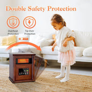 KONWIN PRO CHOICE 1500W Smart WiFi Space Heater Energy-Efficient Heating with Remote & App Control