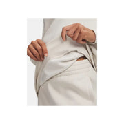 Under Armour 1379495-110 Icon Fleece Oversized Long-Sleeve Hoodie, Summit White-25, S