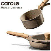 CAROTE A13097 17-Piece Nonstick Cookware Set with Detachable Handle, 17