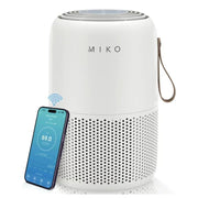 Miko Air Purifier for Large Room up to 770 Sqft - H13 True HEPA Air Cleaner for Pet Hair 99.97% Smokers Odors Dust Pollen for Home