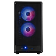 Advanced Battlestations ABS Cyclone M Aqua Gaming Desktop Computer, Intel Core i5-14400F, MSI GeForce RTX 5060 8GB GDDR7, 16GB DDR4 RAM, 1TB PCIe 4.0 NVMe SSD, Windows 11 Home, Black