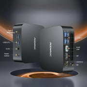 NIPOGI Mini Gaming PC K1, AMD Ryzen 5 7430U, 16GB DDR4 RAM, 512GB SSD, AMD Radeon RX Vega 7 Graphics, WiFi 6, Bluetooth 5.2, Windows 11 Pro, Black