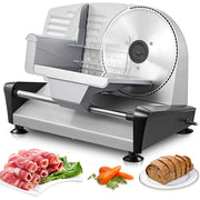Aicok 519 FOHERE Meat Slicer, 200W Meat Slicer for Home Use, Electric Food Slicer with Two 7.5