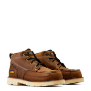 Ariat 10050837 Rebar Lift Composite-Toe Chukka Work Boots for Men - Distressed Brown - 9.5M