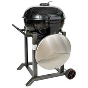 LOCO 22 in. SmartTemp Kettle Charcoal Grill in Black with Stand