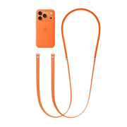 Apple Crossbody Strap, Adjustable Length, Orange, Compatible with iPhone 17 Series and Air Cases, MGGD4LL/A