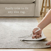 Loloi Grip Rug Pad, 1/4 Inch Thick, Grey, 6 ft x 9 ft, Reversible Non-Slip Backing, Eco-Friendly ZR06BY003656