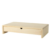 Pen+Gear KK25BTOR37 Wooden Monitor Stand, Combines the Functions of Holding Computers and Storing Items