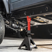 Lafati Jack Stands, 2 Ton Capacity, Adjustable 11-15 in Height, Steel Construction, Self-Locking, Powder-Coated, 2 Pack