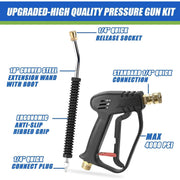 TOOLCY 1400.TPWUA01 Pressure Washer 2030 PSI Max, Blue