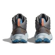 Hoka Women's Anacapa 2 Mid GTX Hiking Boots, Waterproof Nubuck Leather, Vibram Megagrip Outsole, Astral Illusion, 1142831F-ILLU