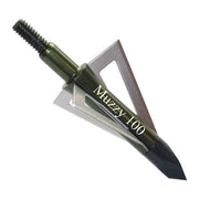 Muzzy 235 Broadheads, 3-Blade Fixed Blade 6 Pack, 125 Grain, 1 3/16 Cut