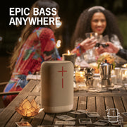 Ultimate Ears EPICBOOM Portable Wireless Bluetooth Speaker, Waterproof IP67, 360 Immersive Sound, 17 Hour Battery, 180 ft Range, Charcoal Black, 984-001862