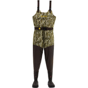 LaCrosse 736128 Wetlands Insulated Boot-Foot Chest Waders for Men - Mossy Oak Bottomland - 8 Regular