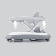 Chicco Mod Infant Walker, Foldable with 3 Height Adjustments, BPA-Free Tray with 2 Cup Holders, Brake Pads, Removable Padded Seat, Lavender