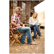 Ariat 10029699 Circuit Patriot Western Boots for Men - Weathered Brown - 9M