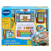 VTech Little CEO Learning Desk Toddler Activity Center, Interactive Educational Toy, Multicolor, Ages 9-36 Months, 80-593100