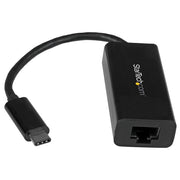 StarTech US1GC30B USB C to Gigabit Ethernet Adapter - Black