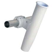 C.E. Smith Aluminum Clamp-on Rod Holders - Horizontal - 1.66 OD - White