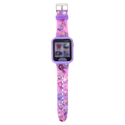 Gabby's Dollhouse GAB4007NVWM iTime Unisex Touchscreen Children's Smart Watch with Silicone Strap and Lavender Case 42MM