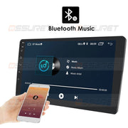 Hizpo Android 12 Car Stereo Head Unit, 10.1-Inch Touchscreen, 2GB RAM, 32GB Storage, GPS Navigation, Bluetooth, WiFi, AUX and Subwoofer Output for Nissan X-Trail 3 Rogue Qashqai 2 2013-2017