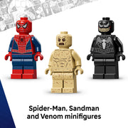LEGO Marvel Epic Battle Spider-Man vs. Sandman Building Toy Set, 201 Pieces, Multicolor, 6588658
