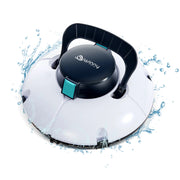 Wybot Winny Pool Cleaner-hj1102-wm Cordless Robotic Pool Vacuum Cleaner With Dual Powerful Suction Ports for Above/In Ground