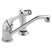 Delta 175LF-WF Classic Single-Handle Side Sprayer Kitchen Faucet in Chrome