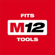 Milwaukee 48-11-2462B M12 REDLITHIUM XC6.0 12V Lithium-Ion Rechargeable Battery Pack, 2 Pieces