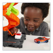 Mattel HDP05 Hot Wheels City Mega Ride Car Wash, Color Shifters Vehicle