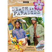 BBC Studios Death in Paradise Season Fourteen DVD, Complete 8-Episode Collection, Widescreen, English Audio with Subtitles, 3-Disc Set