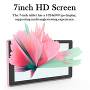 Aheadthink  7 Inch IPS Touchscreen, Quad-Core Processor, 4GB RAM, 32GB Storage, Expandable to 1TB, Android 12, Wi-Fi Bluetooth, Screen Protector