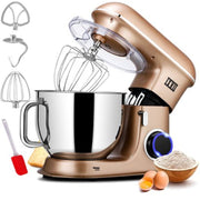 Uhomepro Stand Mixer for Home Commercial 7.4QT Bowl 6+0+P-Speed Tilt-Head 660W Kitchen Dough Mixer Mixing Electric Kitchen Cake Mixer W/ Dough Hook Beater
