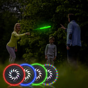 Hanonwoven 108LEDs Flying Disc - Extremely Bright