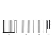 BabyDan SG-FXL816-B Flex XL Hearth Safety Gate 35.4