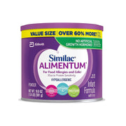 Abbott Similac Alimentum Hypoallergenic Baby Formula for Food Allergies and Colic, 19.8 Ounce (Pack of 4)